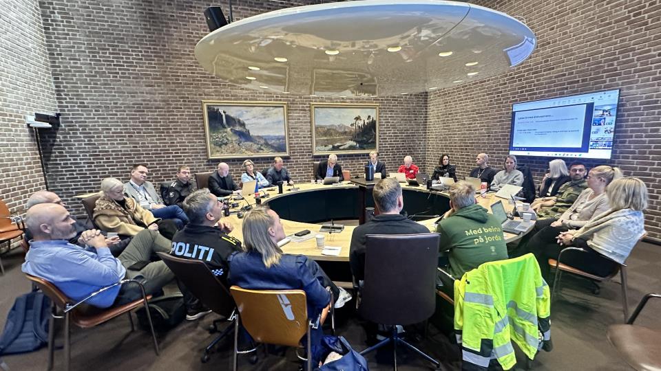 Lenke til artikkel: Øvde på krig: Hva skjer hvis strøm og mobilnett forsvinner?