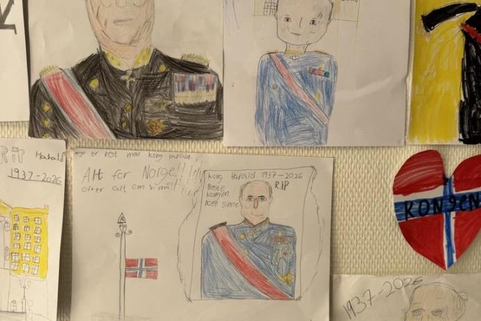 Lenke til artikkel: En kongevegg til ære for Kong Harald