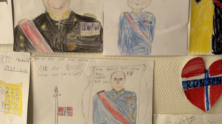 Lenke til artikkel: En kongevegg til ære for Kong Harald
