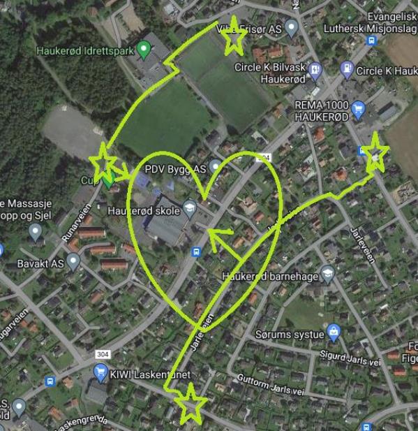 Hjertesone Haukerød