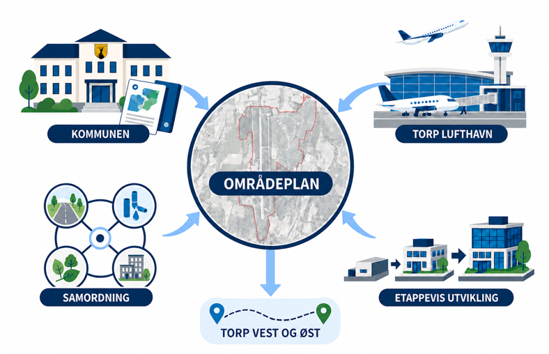 Områdeplan torp øst og vest - Klikk for stort bilde
