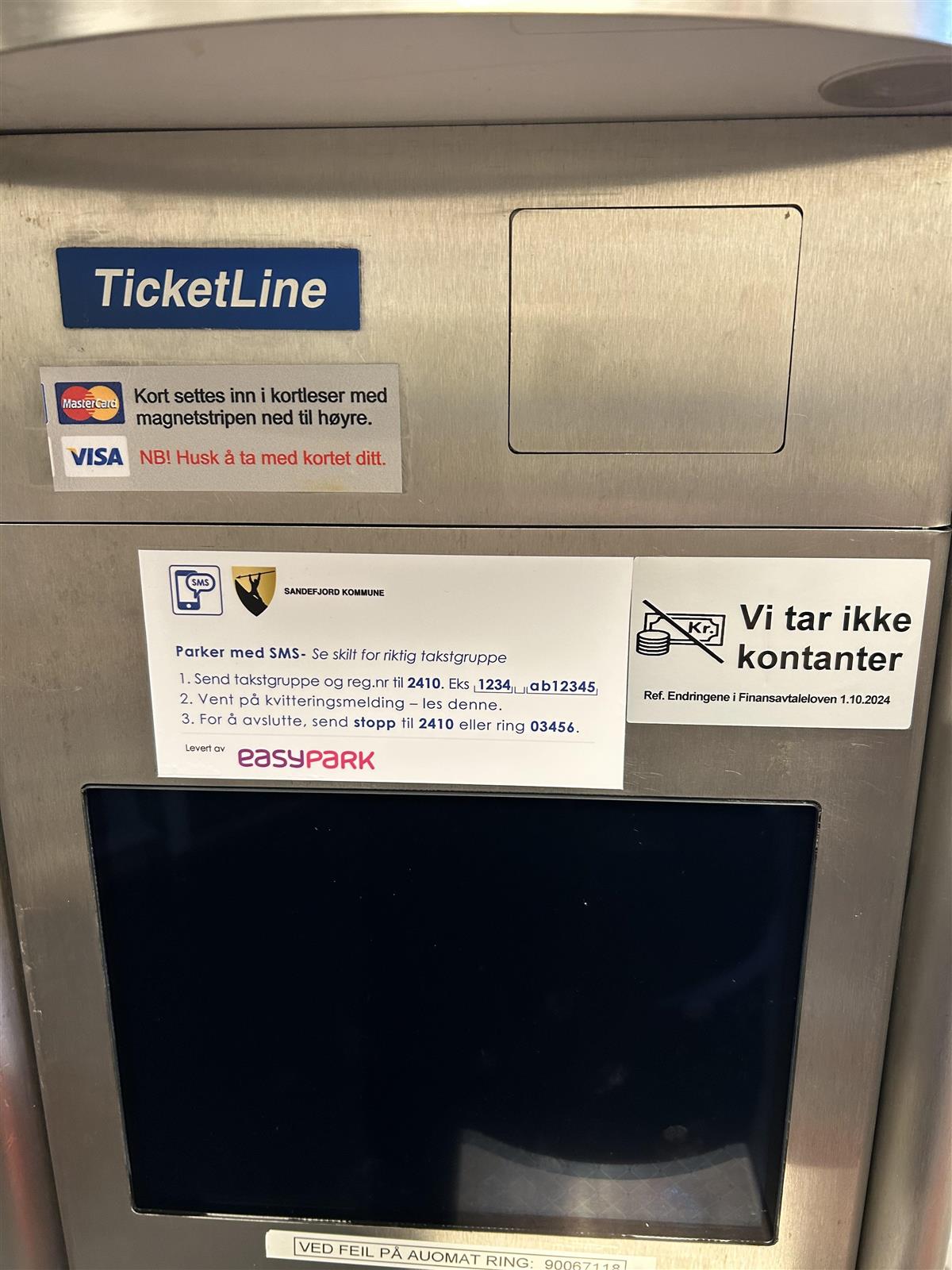 parkeringsautomat - Klikk for stort bilde