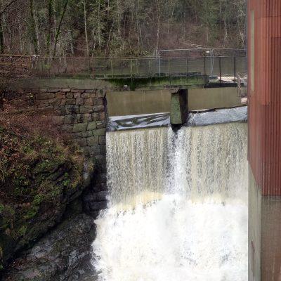 demning mølledammen - Klikk for stort bilde